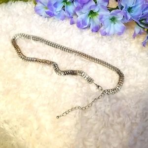 Silver tone Chain Necklace